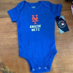 New York Mets Amazin’ Mets onsie. Brand new with tags! Size 9 months.